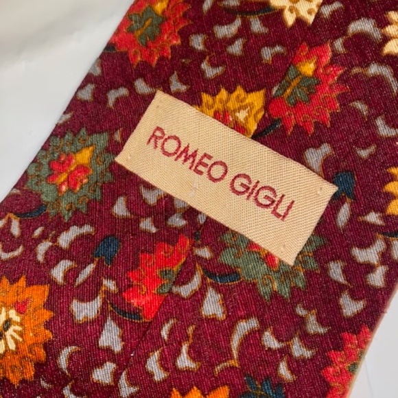ROMEO GIGLI  Silk Tie - Picture 4 of 7